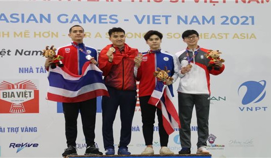 Việt Nam dẫn đầu bảng tổng sắp huy chương