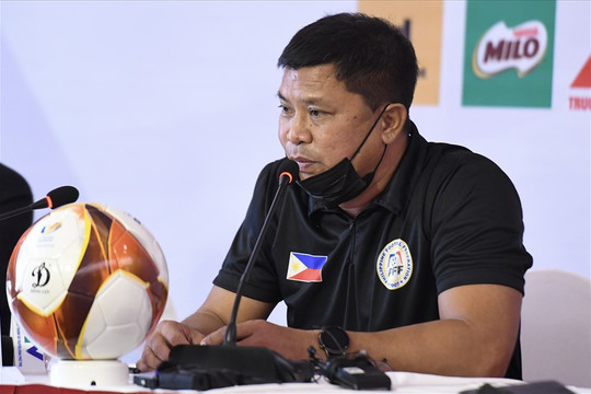 Huấn luyện viên U23 Philippines tin có cơ hội cạnh tranh với U23 Việt Nam