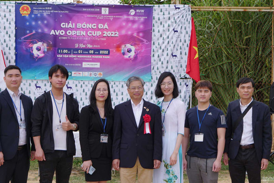 Tổ chức thành công giải bóng đá cho cộng đồng người Việt Nam tại Okinawa, Nhật Bản