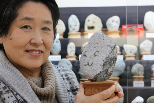 Bên trong bảo tàng 'đá mặt người' tự nhiên kỳ lạ nhất thế giới ở Nhật Bản