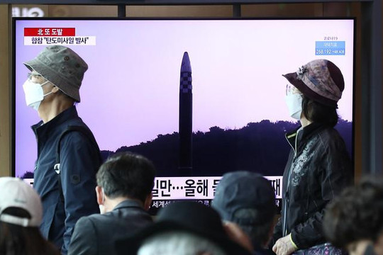 Hàn Quốc và Nhật Bản cáo buộc Triều Tiên phóng tên lửa đạn đạo