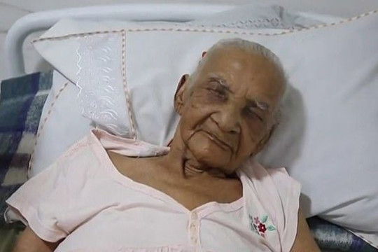 Đi khám bệnh, cụ bà phát hiện mình là người già nhất thế giới