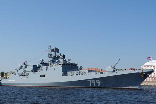 Liệu có phải UAV Mỹ giúp tên lửa hành trình Ukraine bắn cháy thêm một chiến hạm của Nga?