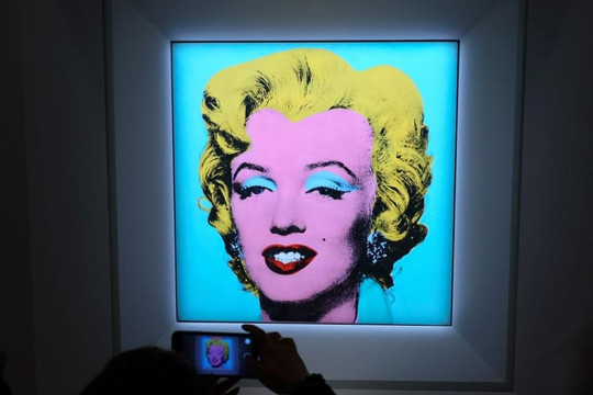 Chân dung Marilyn Monroe được đấu giá 195 triệu USD