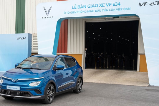 Fadil và VF e34 đứng top tháng 4 của VinFast
