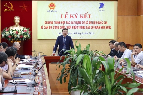 Sắp có dữ liệu điện tử về cán bộ, công chức, viên chức toàn quốc