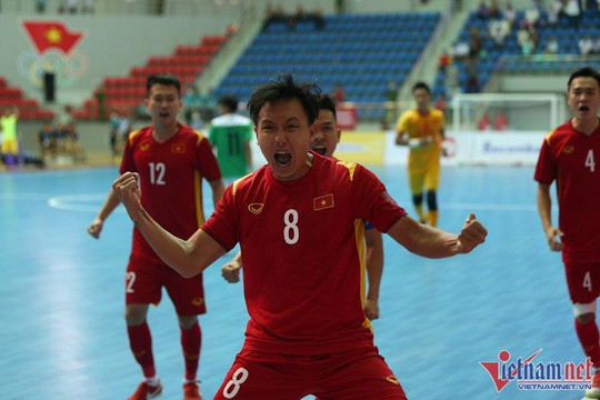 Tuyển futsal Việt Nam chia điểm Indonesia trận ra quân SEA Games 31