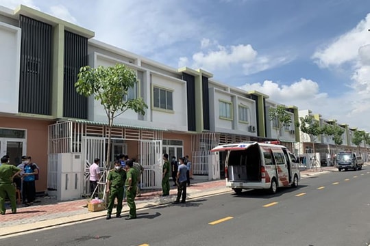 Công an Bình Dương thông tin vụ 2 người chết bất thường trong 2 căn nhà gần nhau