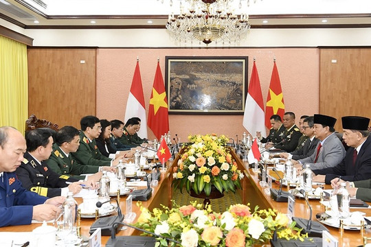 Hợp tác quốc phòng Việt Nam-Indonesia đạt nhiều kết quả tích cực