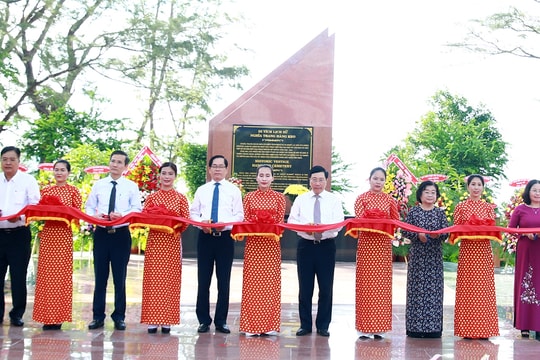 Khánh thành công trình chỉnh trang Di tích Nghĩa trang Hàng Keo tại Côn Đảo