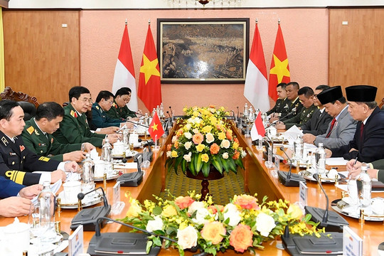 Hợp tác quốc phòng Việt Nam - Indonesia đạt nhiều kết quả tích cực