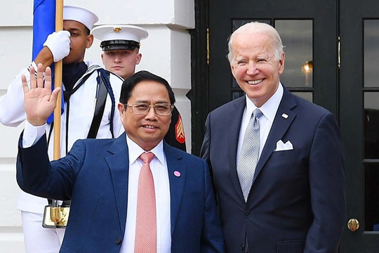 Thủ tướng Phạm Minh Chính gặp Tổng thống Joe Biden, dự tiệc tại Nhà Trắng