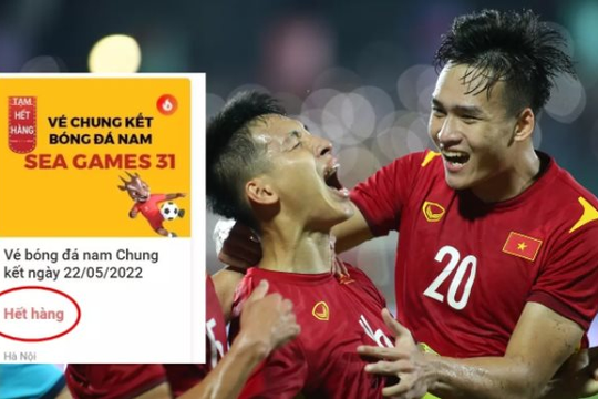 U23 Việt Nam mới vào bán kết, vé chung kết SEA Games đã 'cháy hàng'