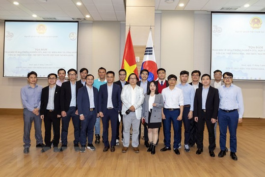 Kết nối, xây dựng cộng đồng các nhà khoa học Việt Nam tại Hàn Quốc