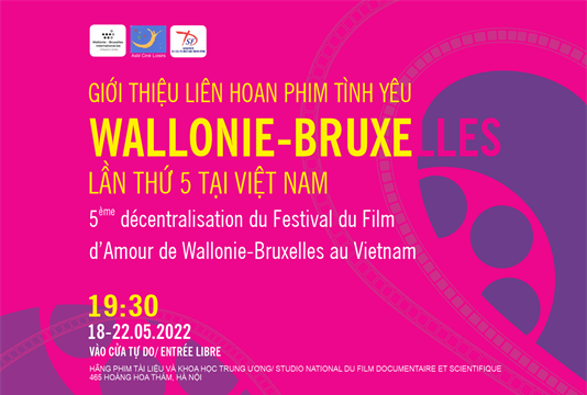 Liên hoan phim Tình yêu Wallonie-Bruxelles lần thứ 5 tại Việt Nam