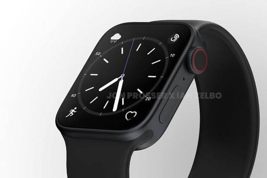Apple Watch Series 8 sẽ có thiết kế mới với màn hình phẳng?