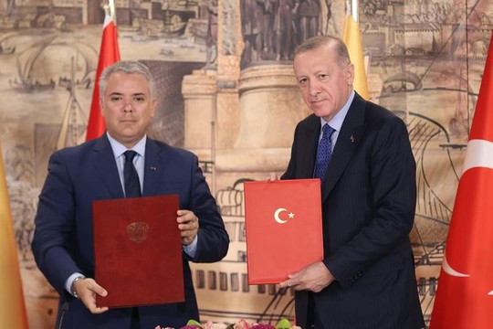 Thổ Nhĩ Kỳ-Colombia nâng cấp quan hệ lên tầm đối tác chiến lược