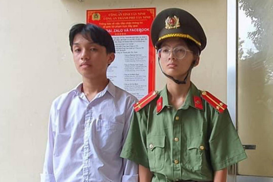 Tây Ninh: Thiếu tiền chơi game, mạo danh công an đi thu tiền tiệm cầm đồ