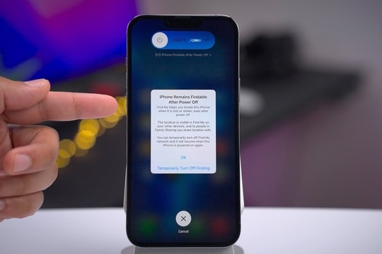 Thông báo 'Có thể tìm iPhone sau khi bị tắt' nghĩa là gì?