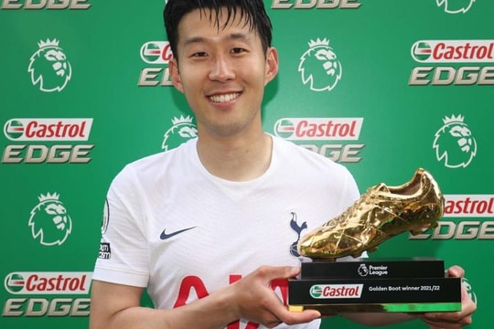 Son Heung Min đi vào lịch sử, giành Chiếc giày vàng Ngoại hạng Anh