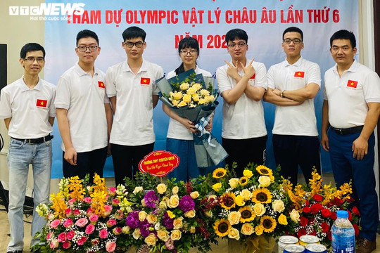 Việt Nam giành 3 huy chương tại Olympic Vật lý châu Âu