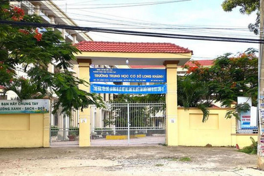 Phó hiệu trưởng ở Tây Ninh bị tố sàm sỡ nữ sinh: Lãnh đạo trường báo cáo gì?