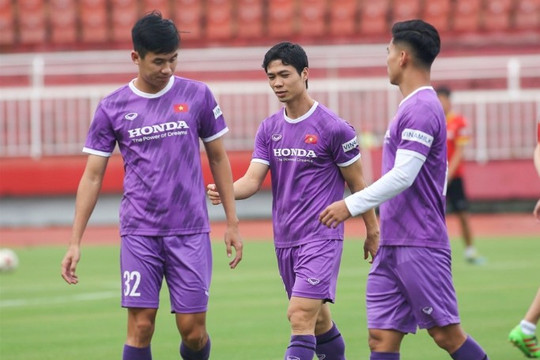 Công Phượng: Không vì trận giao hữu mà tuyển Việt Nam thi đấu dưới sức
