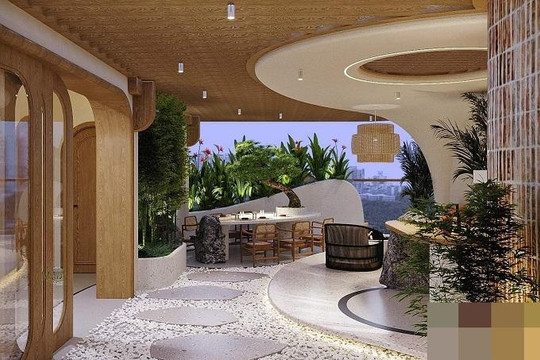 Kiến trúc sư mang cả thiên đường nghỉ dưỡng vào nhà, tuyệt tác vườn ban công siêu 'đỉnh'
