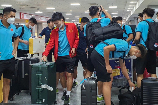 U23 Việt Nam gặp sự cố khi đổ bộ tới Uzbekistan dự giải châu Á