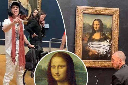 "Mona Lisa" bị tấn công: Những vận hạn "ba chìm, bảy nổi" của siêu phẩm