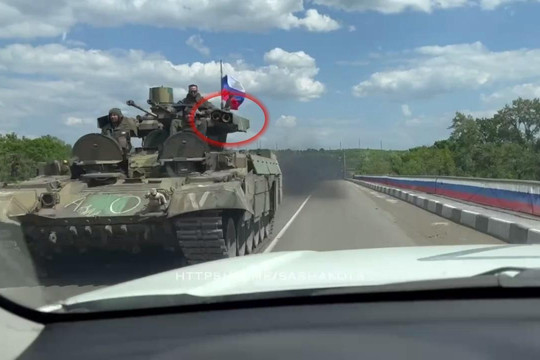 Nga lần đầu tiên tung xe chiến đấu BMPT “Kẻ hủy diệt” vào chiến trường Donbass