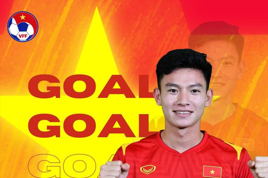 Tiền vệ Tuấn Tài lọt top cầu thủ ghi bàn nhanh nhất tại giải U23 Châu Á