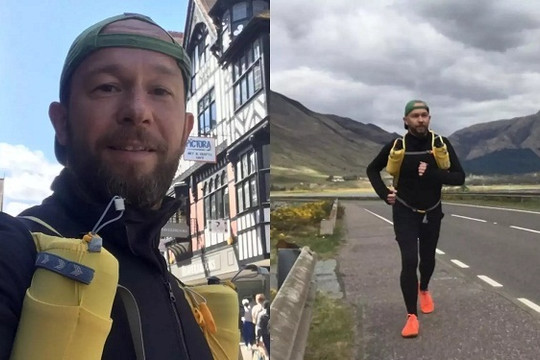 Người đàn ông quyết tâm chạy bộ hơn 40 nghìn km để giúp đỡ trẻ em