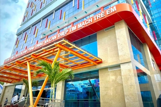 Trung tâm tim mạch chuyên sâu, hiện đại cho trẻ em ở TPHCM đi vào hoạt động