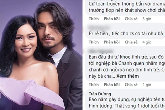 Phương Thanh và "tình trẻ" kém 20 tuổi: Khi chiêu trò PR "phản chủ"