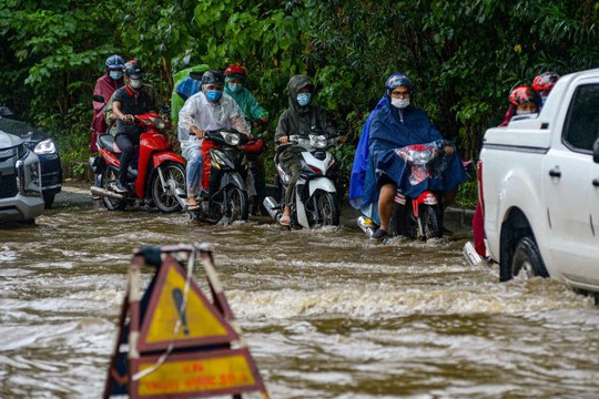 Chuyên gia: Xây bể ngầm chống ngập ở Hà Nội chỉ là phương án đối phó tạm thời