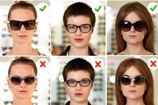 Cách chọn kính râm hoàn hảo cho từng khuôn mặt, bảo vệ mắt dưới nắng hè
