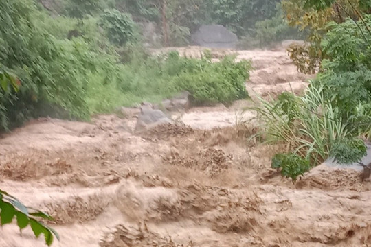 Mưa lớn, Thanh Hóa sơ tán khẩn cấp hơn 100 hộ dân