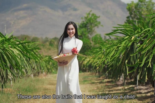 Vẻ đẹp Việt Nam qua video giới thiệu của Đoàn Hồng Trang tại Miss Global 2022