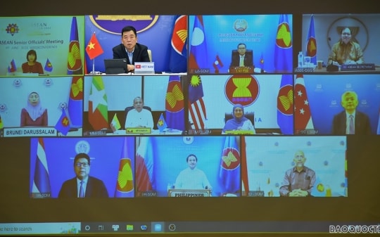 Rà soát tổng thể công tác chuẩn bị cho AMM-55 và các Hội nghị của ASEAN với các đối tác