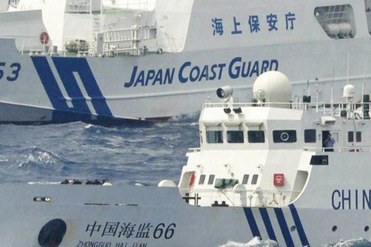 Tàu Trung Quốc bị nghi khảo sát trong vùng đặc quyền kinh tế Nhật Bản