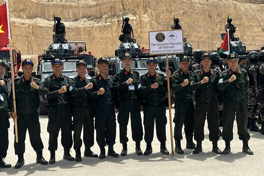 Việt Nam tham gia cuộc thi chiến binh thường niên tại Jordan