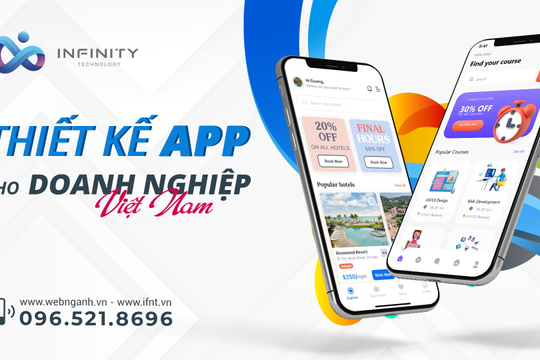 Infinity - Đồng hành cùng doanh nghiệp thiết kế app quản lý