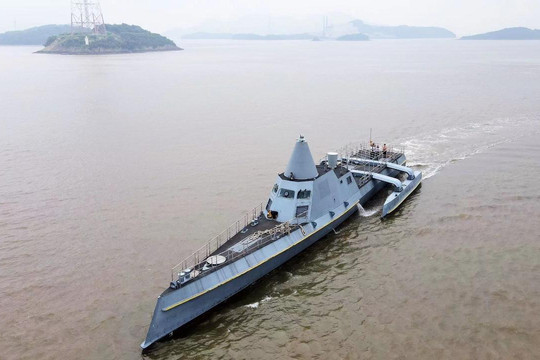 Trung Quốc khoe thử nghiệm thành công tàu 200 tấn không người lái tự hành trên biển