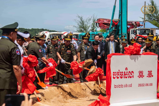 Campuchia khởi công nâng cấp cải tạo căn cứ hải quân Ream bị Mỹ cho là căn cứ của Trung Quốc