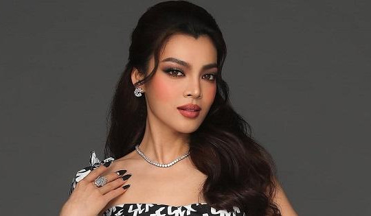 Hoa hậu Trân Đài: 'Đặt mục tiêu top 3, muốn trộm vía Minh Tú'