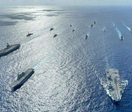 Tàu sân bay được triển khai rầm rộ: Phô diễn sức mạnh hay thông điệp chính trị?