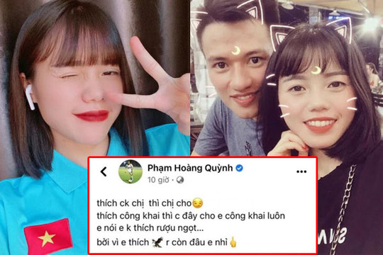 Hoa khôi bóng đá nữ Việt Nam - Hoàng Quỳnh tố bị 'trà xanh' giật chồng