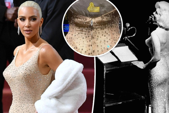 Kim Kardashian bị tố làm hỏng chiếc váy huyền thoại của Marilyn Monroe