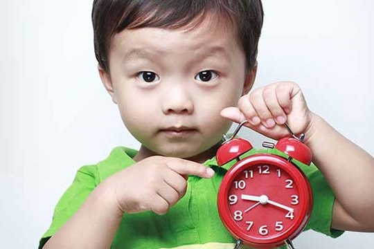 Dạy trẻ cách quản lý thời gian, không cần đồng hồ vẫn sắp xếp được công việc